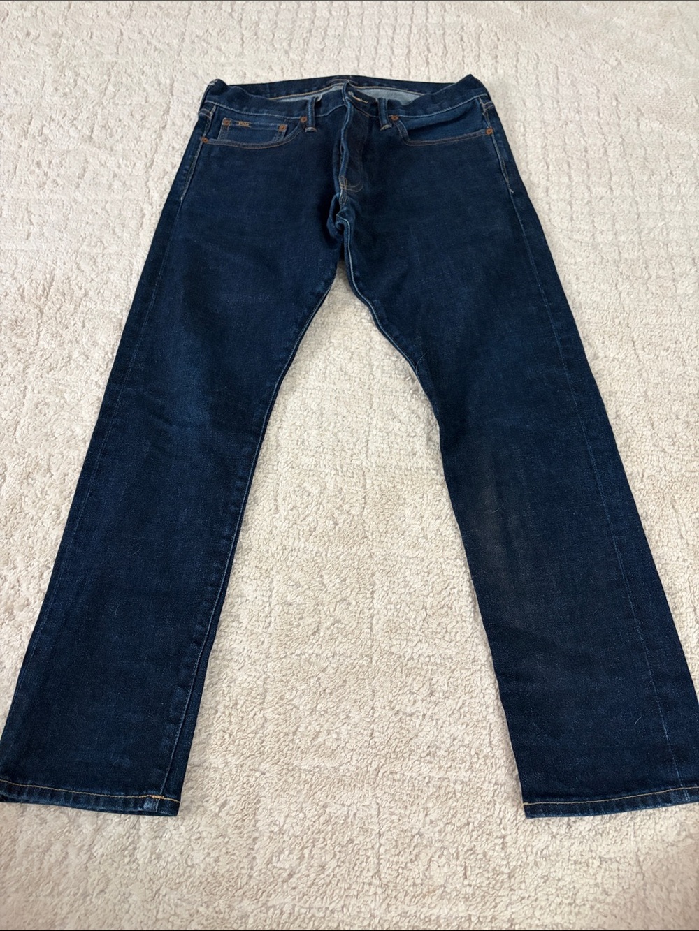 Men’s Polo by Ralph Lauren Deep Indigo Straight Jeans